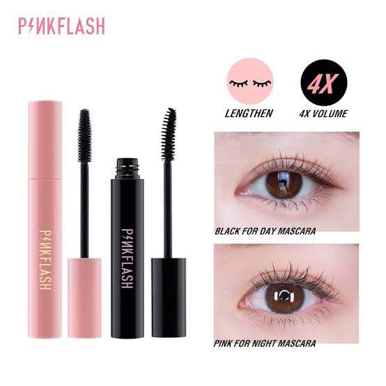 Picture of PINK FLASH Waterproof Night Mascara - Black