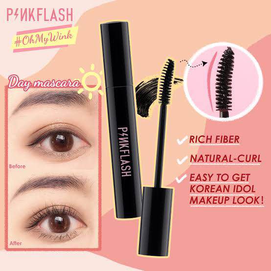 Picture of PINK FLASH Waterproof Day Mascara - Black