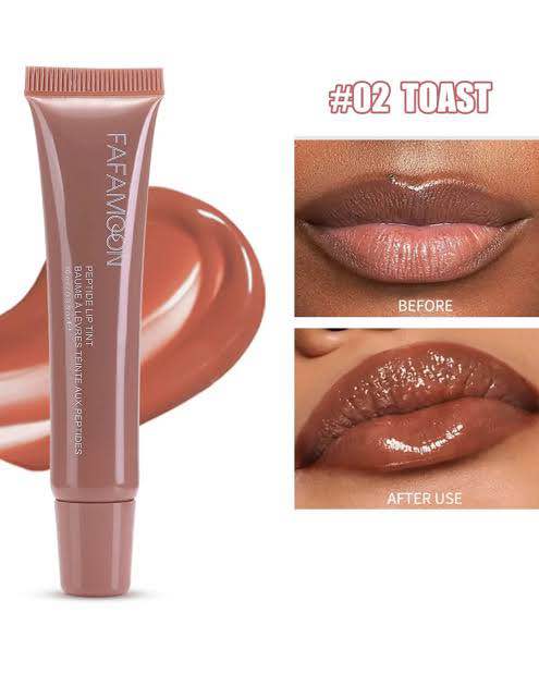 Picture of FAFAMOON “The Peptide Lip Tint" in Toast Jelly lipgloss-10ml