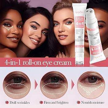 Picture of SADOER 4-in-1 Multi-Action Firming and Nourishing roll-on Eye Cream-20gm