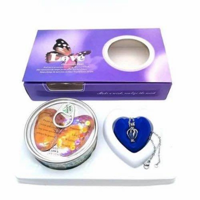 Picture of Love season Necklace Making Kit Cage Pearl in Kit Set Necklace Kit
