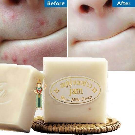 Picture of JAM Rice Soap Handmade Whitening Collagen-65gm (Thailand)