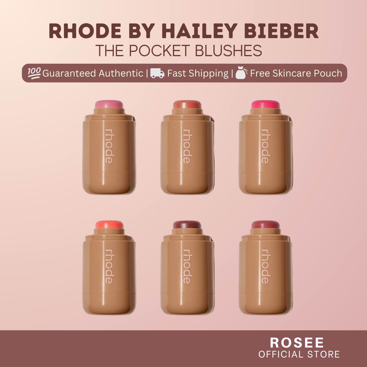 Picture of RHODE POCKET BLUSH-FRECKLE