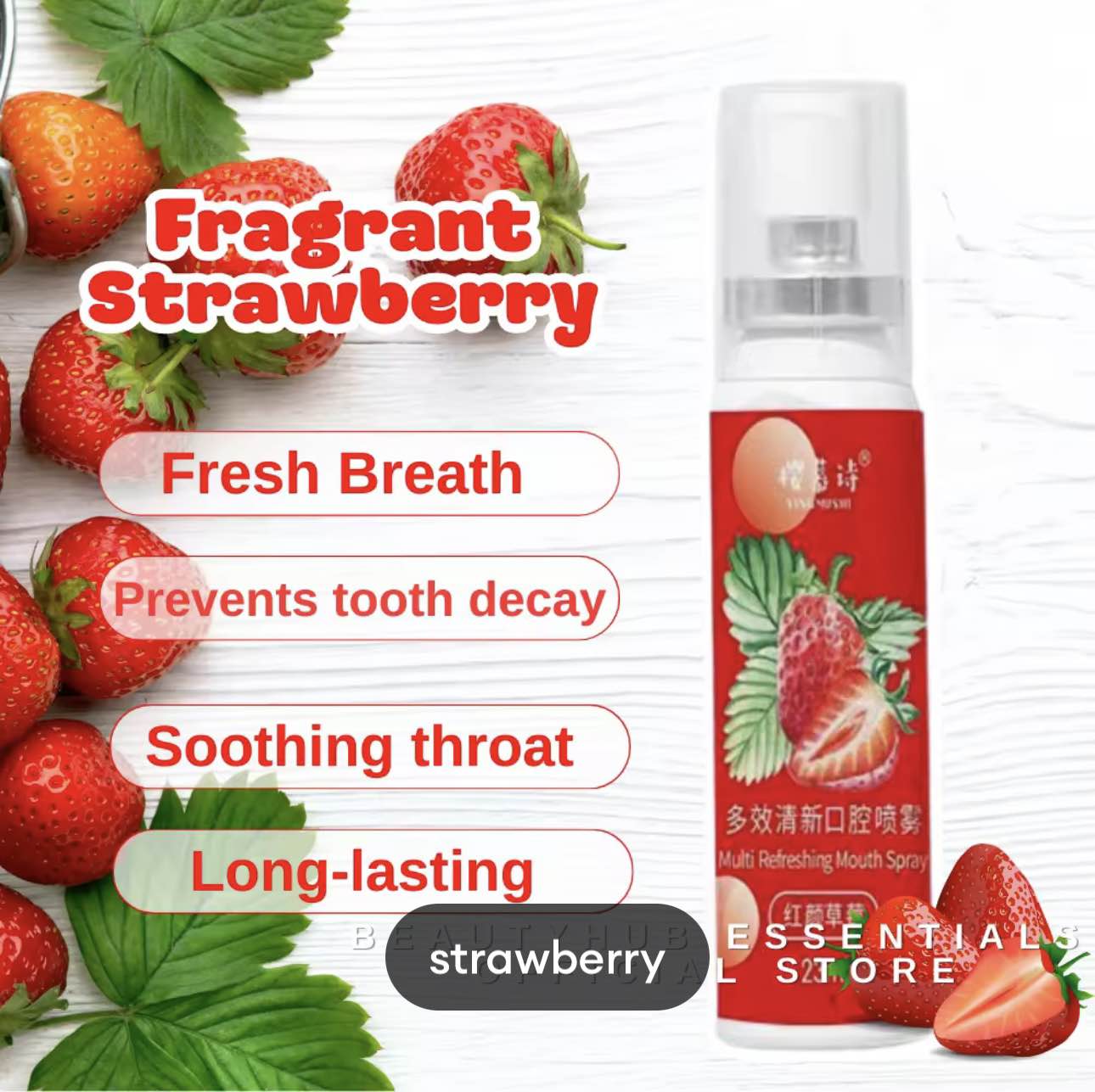 Picture of Oral Fresh Spray Mouth Freshener-20ml (strawberry)