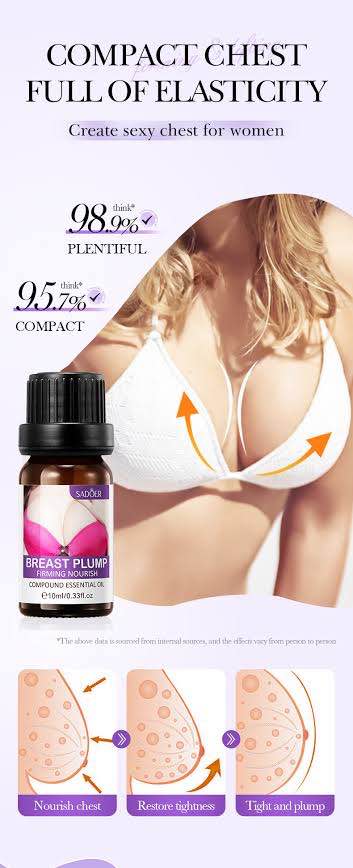 Picture of SADOER Breast Plump Firming Nourish Compound Essential Oil Moisturize Tender White Smooth 10ml