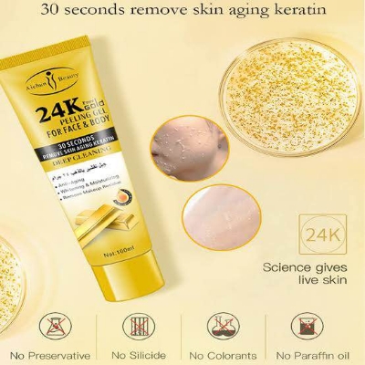 Picture of Aichun beauty 24k pure gold peeling gel for face & body 100 ML