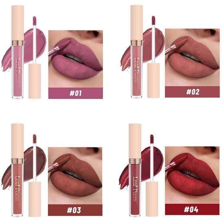 Picture of Leaf Poem Long Lasting Matte Liquid Lipstick-8pcs