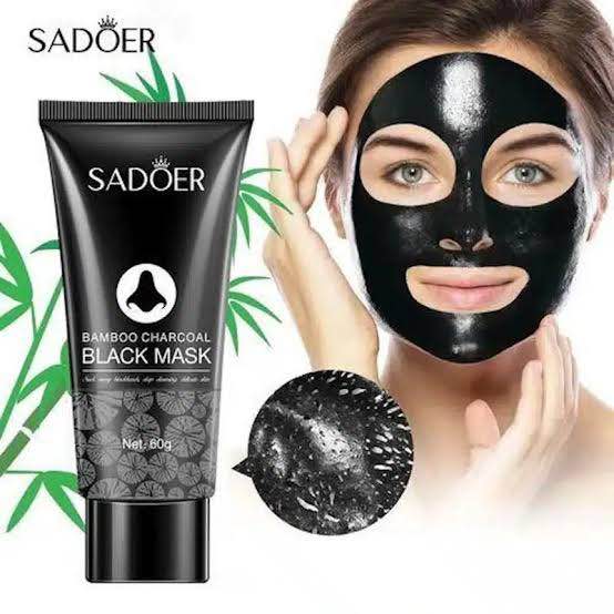 Picture of SADOER Bamboo Charcoal Black Mask - 60gm