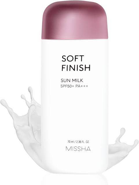 Picture of Missha All Around Safe Block Soft Finish Sun Milk SPF50+ PA+++ 70 ml