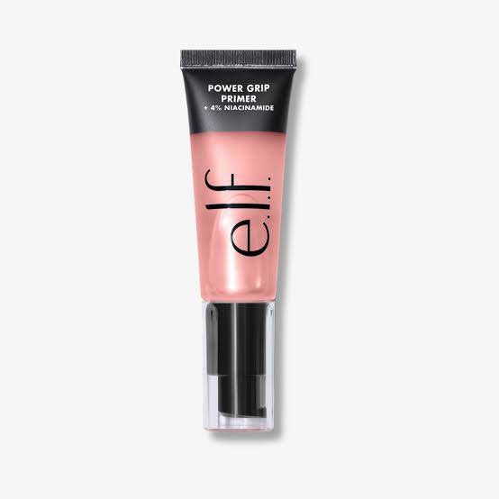 Picture of e.l.f. Power Grip Primer + 4% Niacinamide, Gel-Based & Hydrating Face Primer, Evens Skin & Brightens, Grips Makeup, Vegan & Cruelty-Free, 0.811 Fl Oz , Pink