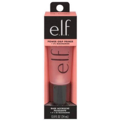 Picture of e.l.f. Power Grip Primer + 4% Niacinamide, Gel-Based & Hydrating Face Primer, Evens Skin & Brightens, Grips Makeup, Vegan & Cruelty-Free, 0.811 Fl Oz , Pink