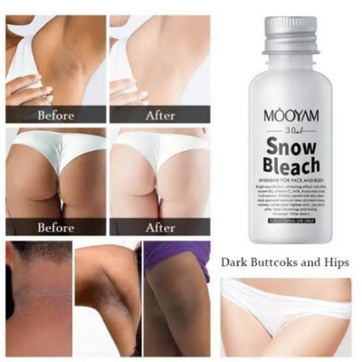 Picture of MOOYAM Snow Bleach Cream Private Part Underarm Whitening Lotion Skin Dark Spot Body Bikini Area Cream-30ml