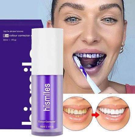 Picture of Hismile v34 Whitening Toothpaste Colour Corrector Teeth Stain Removal-30ml
