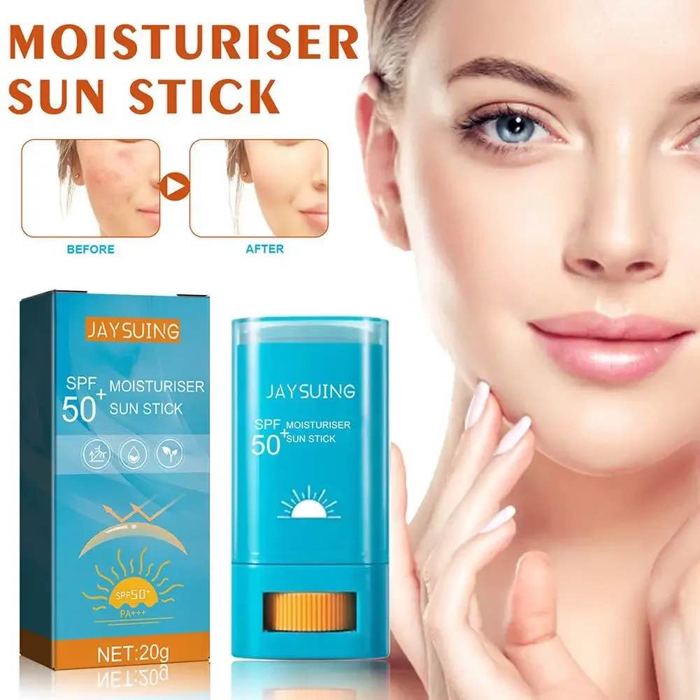Picture of Jaysuing Sunscreen cream Stick SPF 50+ UV Protective Anti Oxidant sun block Isolation cream Lightweight -20gm