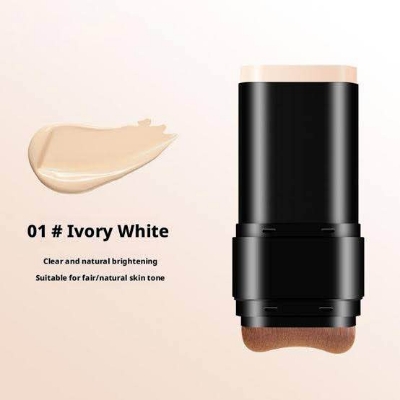 Picture of Kakashow Beauty Water Light Foundation Stick Moisturizing Concealer Face Acne Dark Circles Flawless Eraser Foundation Stick-#01