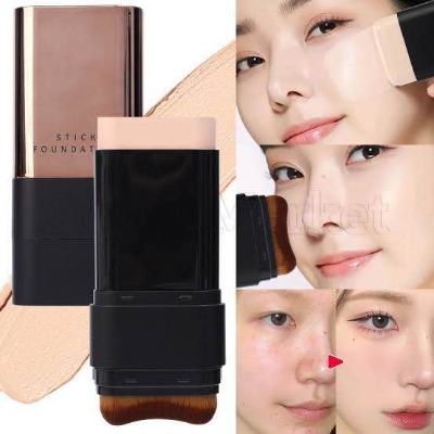 Picture of Kakashow Beauty Water Light Foundation Stick Moisturizing Concealer Face Acne Dark Circles Flawless Eraser Foundation Stick-#02
