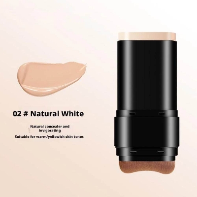 Picture of Kakashow Beauty Water Light Foundation Stick Moisturizing Concealer Face Acne Dark Circles Flawless Eraser Foundation Stick-#02