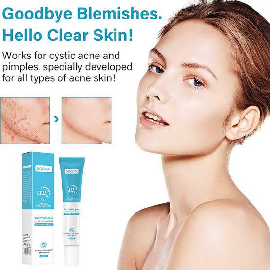 Picture of MOOYAM Salicylic Acid Remove Acne Gel For Stubborn Acne Pimple Breakouts-20gm