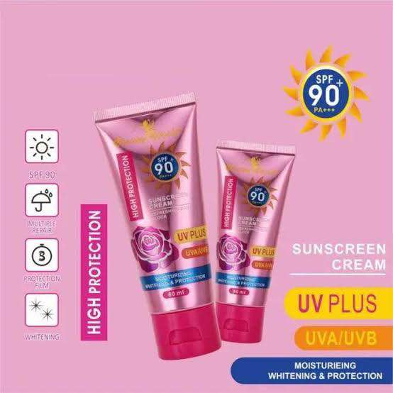 Picture of Kiss Beauty SPF90+++ Sunscreen Cream High Protection UV PLUS 60ml