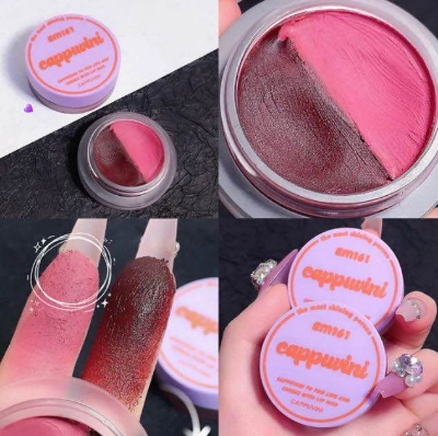 Picture of Cappuvini To Fog Lips & Cheeks Mud velvet lipstick