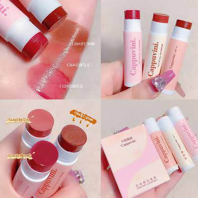 Picture of Cappuvini Creamy Lipstick Set- 3 pcs/Set