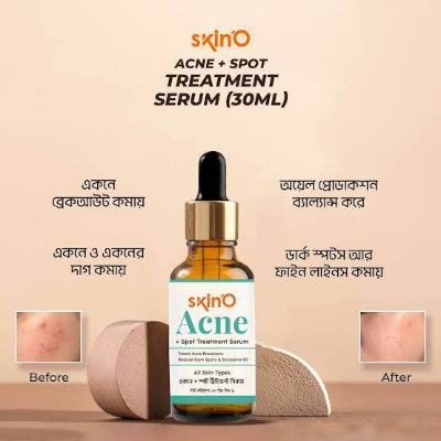 Picture of skinO Acne + Spot Treatment Serum - 30ml to all skin type