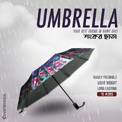 Picture of Auto Open, Fashionable, Stylish Umbrella For Men, Women, Girls, & Boys