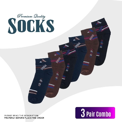 Picture of 3 Pair Premium casual Socks or Moja