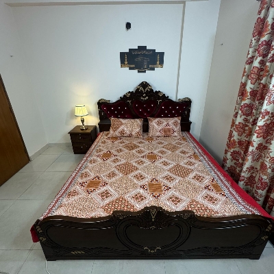 Picture of 1 Pcs King Size Bed Sheet With Two Pillow Cover Multicolour Bisanar Chadur - Bed Sheet