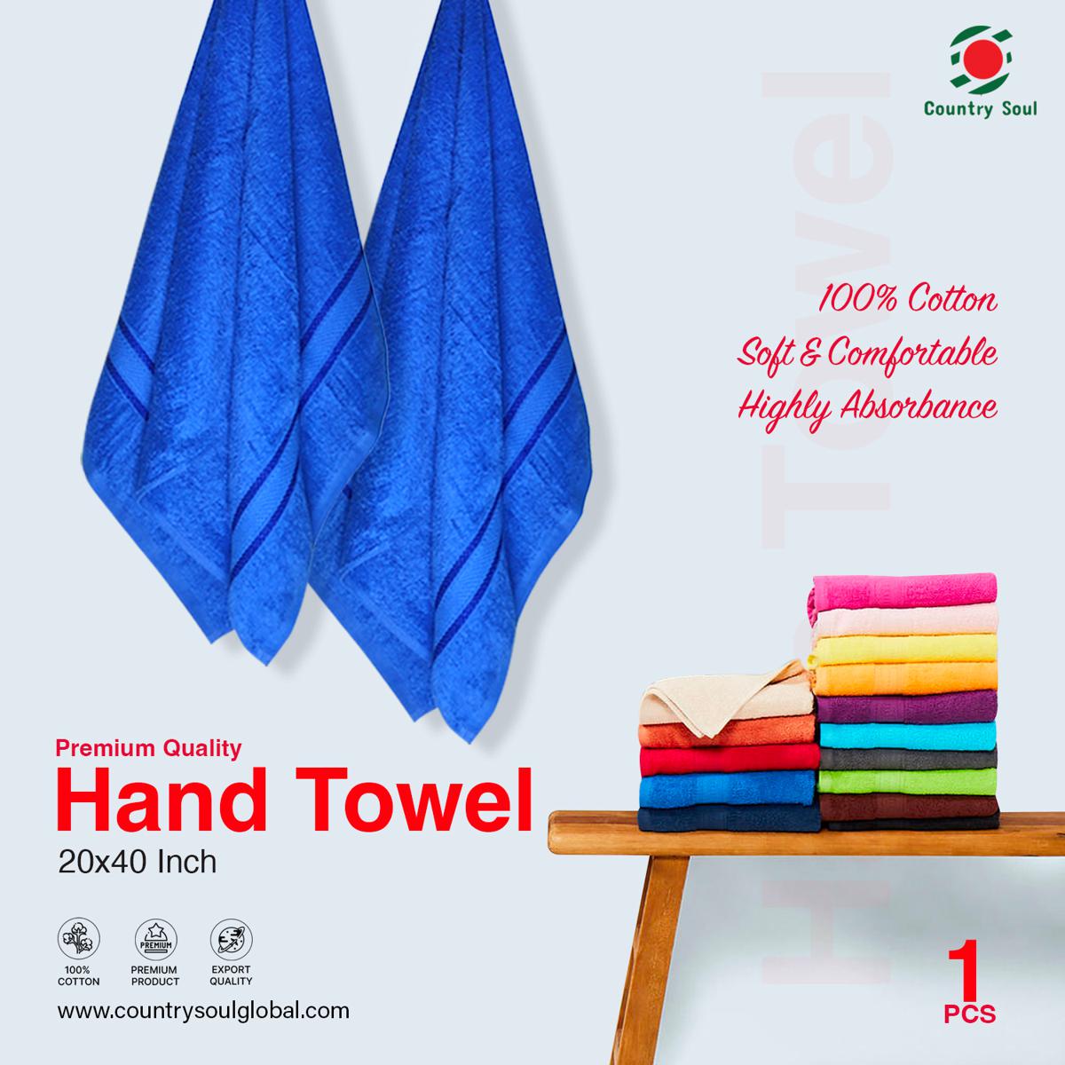 Picture of 1 Pc cotton made premium quality Hand Towel Guest Towel