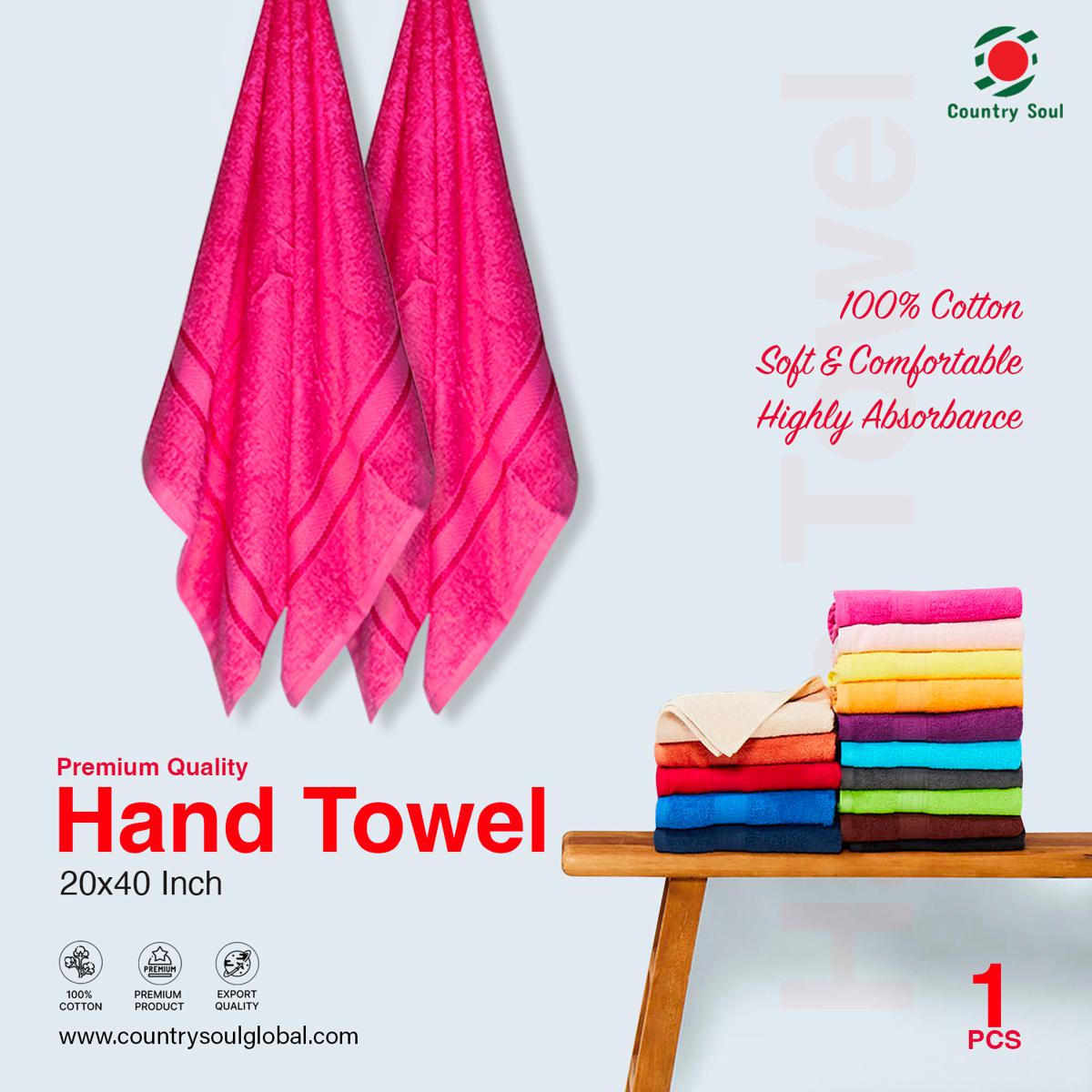 Picture of 1 Pc cotton made premium quality Hand Towel Guest Towel