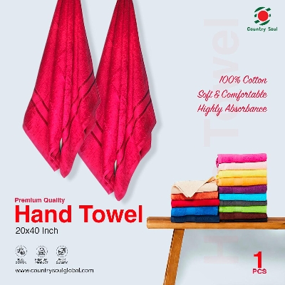 Picture of 1 Pc cotton made premium quality Hand Towel Guest Towel