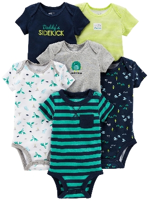 Picture of 10 pieces BABY Kipper/Romper Combo Half hata (unisex)