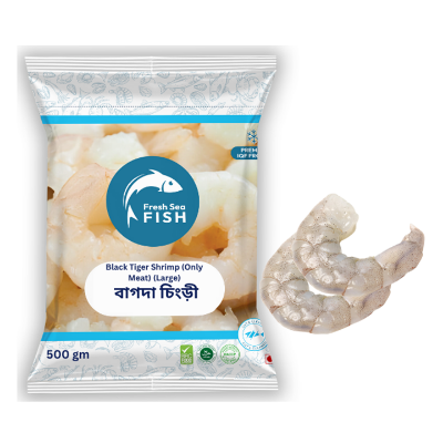 Picture of Black Tiger Shrimp (Only Meat) Large 18-26pcs 500g