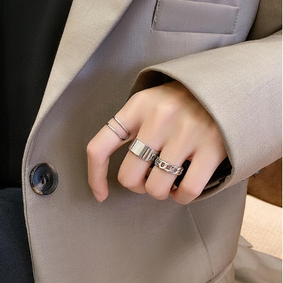 Picture of Minimalist 3pcs set Rings For Women Rings For Women Finger Ring For Women Girls Ladies Female Ornament Jewelry Jewellery ladies bag womens bag dress makeup watch couple rings ear rings Latest Collection Womens Fashion Jewellery Rings For Girls Womens Fing