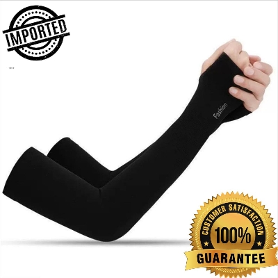 Picture of 2 Pcs Black Fingerless Hand Socks for Women