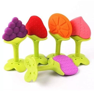 Picture of Silicone Baby Teether CN - 1 pcs By  Zikra Exclusive