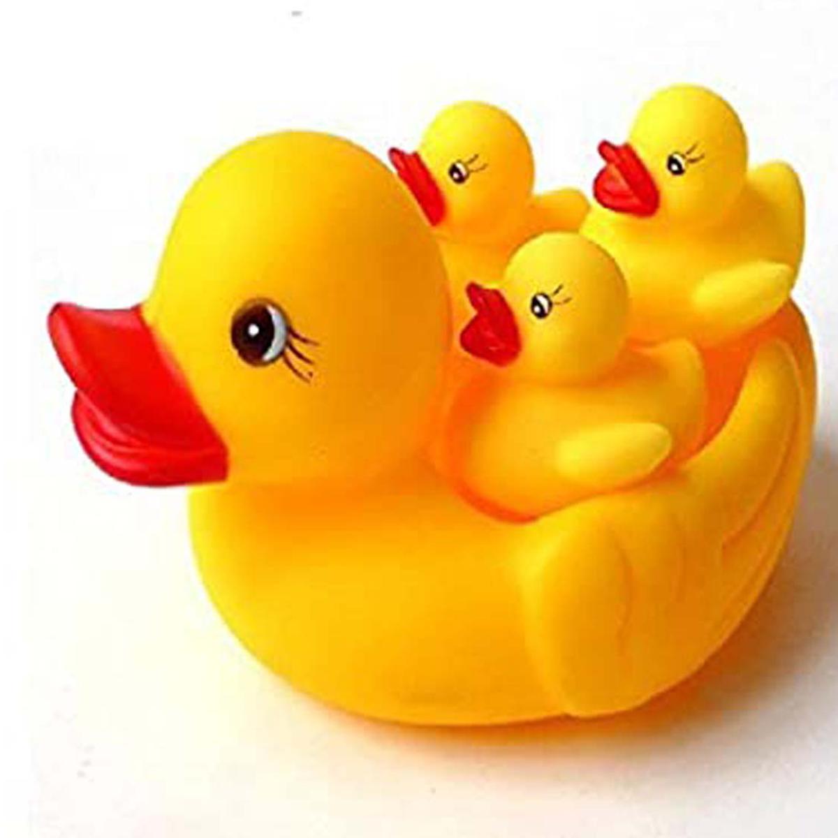 Picture of 4pcs-Floating Duck Bath Toys with Squeezing sound By  Zikra Exclusive