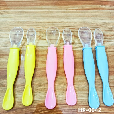 Picture of 1pair- BABY SILICONE SPOON CN By  Zikra Exclusive