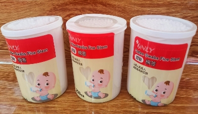 Picture of Baby Cotton Buds- CN 200pcs-1Dibba By  Zikra Exclusive