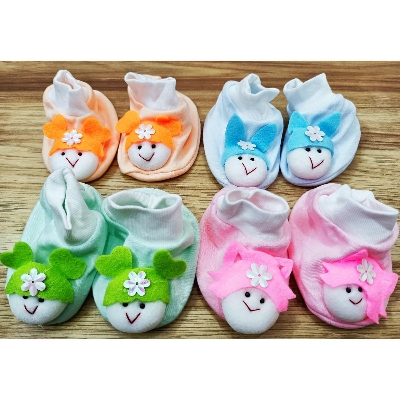 Picture of New Born Baby Socks/cloth Shoes Multicolor_1pair By  Zikra Exclusive