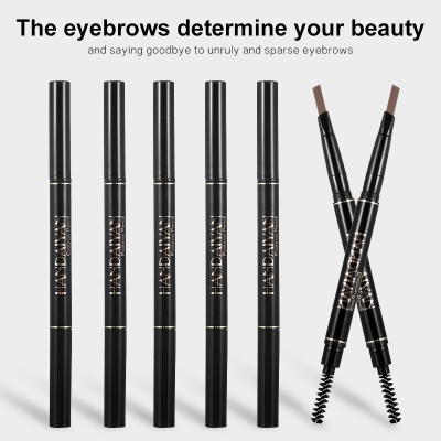 Picture of HANDAIYAN  Waterproof Eyebrow Pencil Dark Brown, Premium Eye Brow Pencil Brn with Spoolie Brush, Longwearing for Perfect Brows