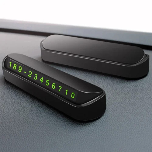 Picture of Phone Number Card Parking Plate High Quality Plastic