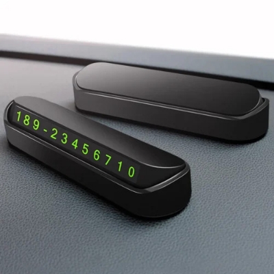Picture of Phone Number Card Parking Plate High Quality Plastic
