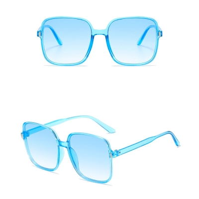 Picture of Multiplex Beautiful Stylish modern Sunglasses for Women Blue Color