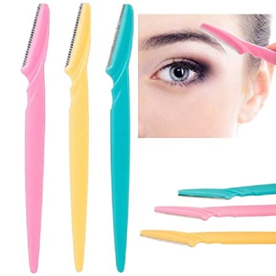 Picture of Colorful Eyebrow Trimmer Face Hair Razors Women 1/2/3/5/10 pcs