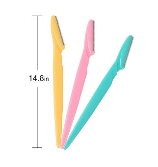 Picture of Colorful Eyebrow Trimmer Face Hair Razors Women 1/2/3/5/10 pcs