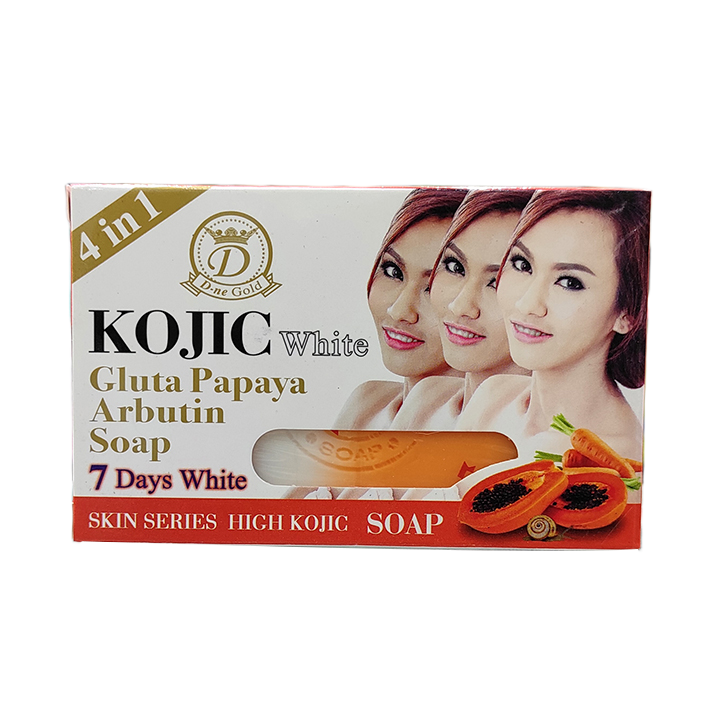 Picture of Kojic Gluta Papaya Arbutin Whitening Soap