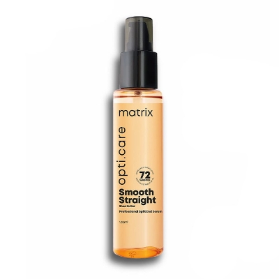 Picture of Matrix Opti Care Smooth Straight Professional Split End Hair Serum with Shea Butter for All Hair Types - Paraben Free - 100ml