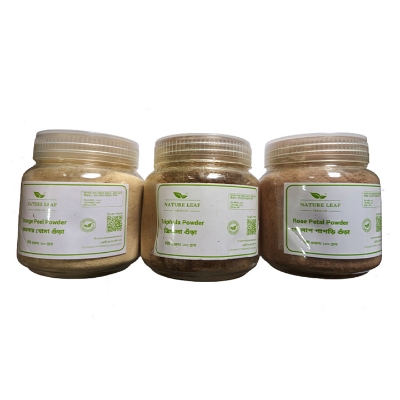 Picture of Nature Leaf Komolar Khosha Gura 100gm+ Trifola Gura 100gm+ Golaper Papri Gura 100gm - Total 300gm Savings Combo Pack